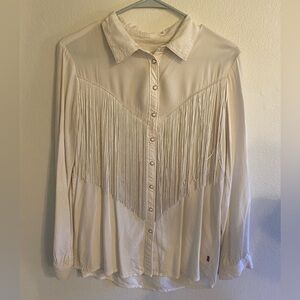 Levi’s Fringe Pearl Snap